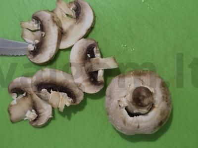 Traškūs karšti sumuštiniai arbatai Žingsnis 3