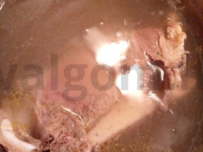 Sriuba iš jautienos kaulų Žingsnis 1