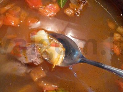 Sriuba iš jautienos kaulų Žingsnis 5