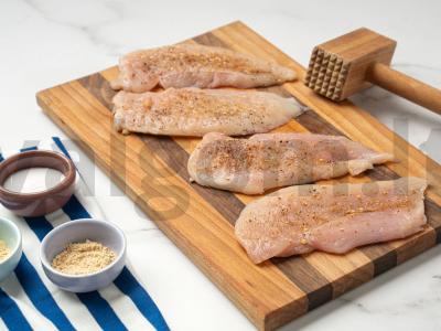 Vištiena su ananasais Žingsnis 1