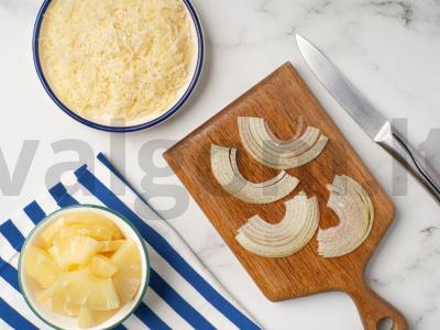 Vištiena su ananasais Žingsnis 2