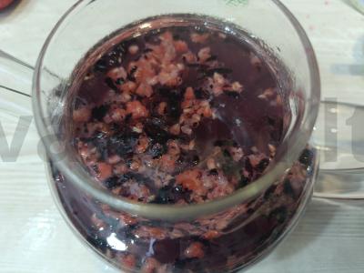 Vitaminų gėrimas su avietėmis ir granatu per 30 minučių Žingsnis 4