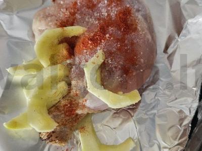 Vištienos blauzda, kepta orkaitėje su daržovėmis Žingsnis 3