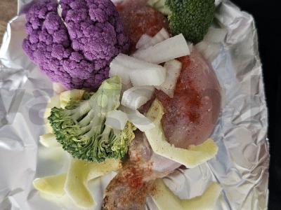 Vištienos blauzda, kepta orkaitėje su daržovėmis Žingsnis 4