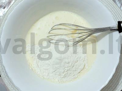 Vaikiški mini blynai pusryčiams Žingsnis 2