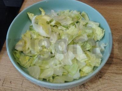 Keptų daržovių salotos su sūriu Žingsnis 6