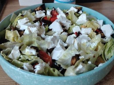 Keptų daržovių salotos su sūriu Žingsnis 9