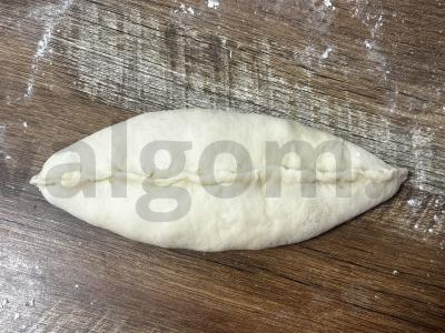 Adžarų hachapuri su suluguni sūriu orkaitėje Žingsnis 5