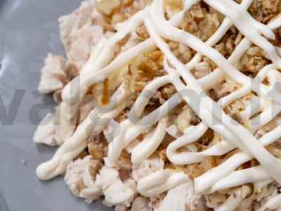 Vištienos ir vynuogių salotas Žingsnis 4