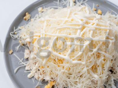 Vištienos ir vynuogių salotas Žingsnis 6