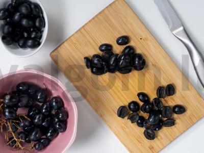 Vištienos ir vynuogių salotas Žingsnis 7