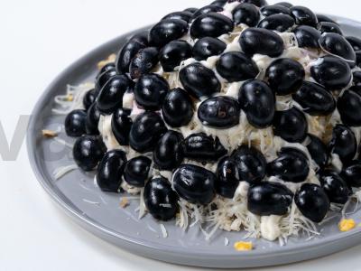 Vištienos ir vynuogių salotas Žingsnis 8