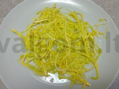 Cukinijų spageti su pesto padažu Žingsnis 4