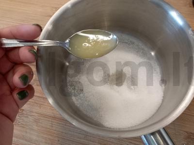 Tarte Tatin su obuoliais arbatai Žingsnis 1