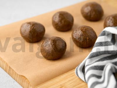 Kekso popsiukai su kondensuotu pienu Žingsnis 3