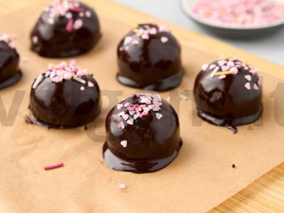 Kekso popsiukai su kondensuotu pienu Žingsnis 6