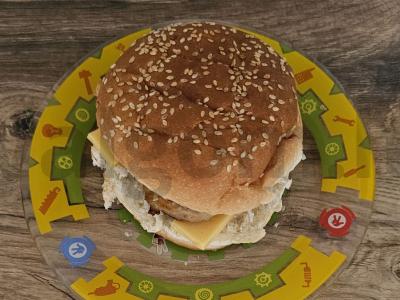 Hamburgeris su kotletu ir jalapeño Žingsnis 4