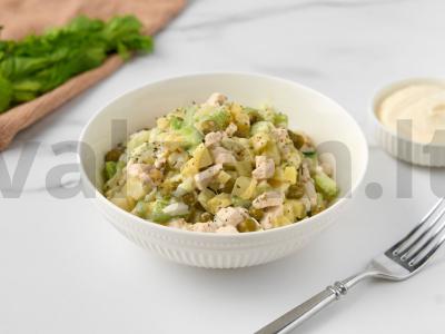 Salotas „Miledi“ su kalakutienos filė pagrindine nuotrauka