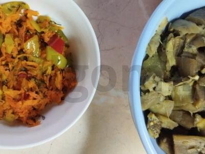 Šalta užkanda su baklažanais Žingsnis 8