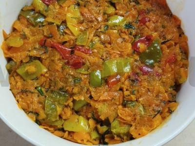 Šalta užkanda su baklažanais Žingsnis 9