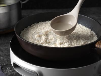 Pipirinė risotto su limonu Žingsnis 2