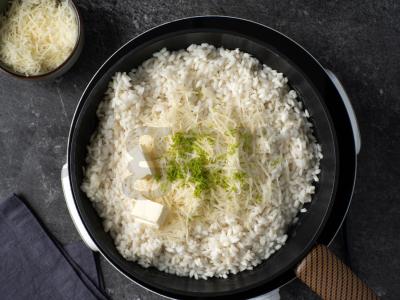 Pipirinė risotto su limonu Žingsnis 3