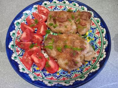 Kiaulienos kaklo steikai pagrindine nuotrauka