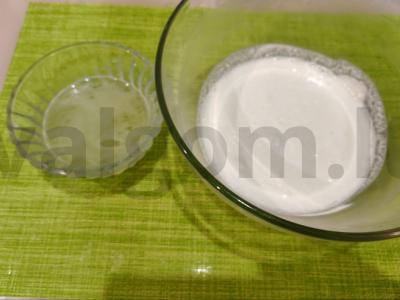 Desertas „Mandarinai želėje“ Žingsnis 5