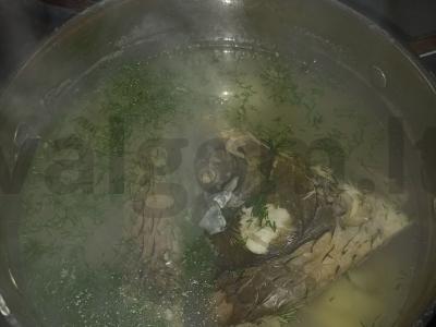 Karpių žuvis pietums Žingsnis 7