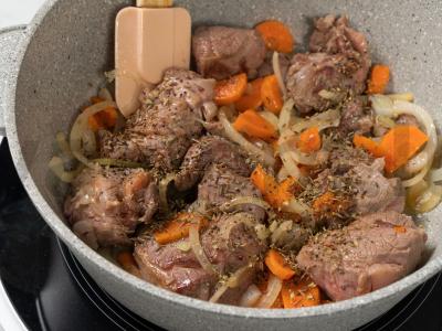 Troškinta aviena su daržovėmis Žingsnis 4