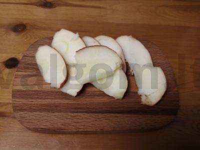 Obuolių ir cinamono sluoksniai Žingsnis 1