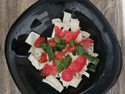 Sotūs pusryčiai iš lavašo ir kiaušinių Žingsnis 3