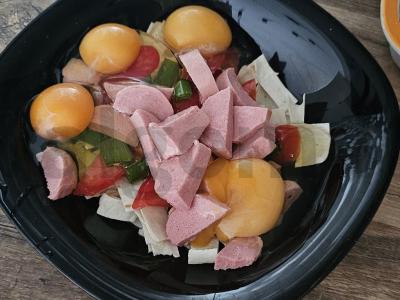 Sotūs pusryčiai iš lavašo ir kiaušinių Žingsnis 5