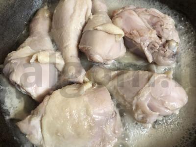 Bulvės su avinžirniais ir vištiena Žingsnis 4