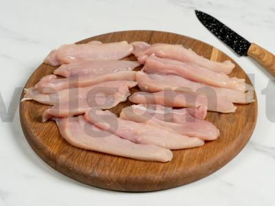 Vištienos krūtinėlės ritinėliai Žingsnis 1