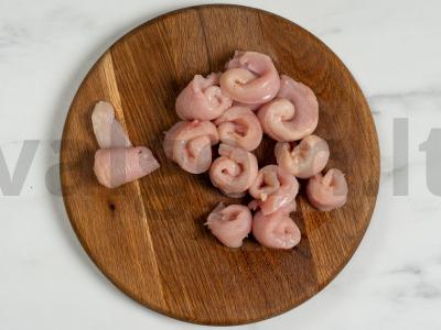 Vištienos krūtinėlės ritinėliai Žingsnis 2