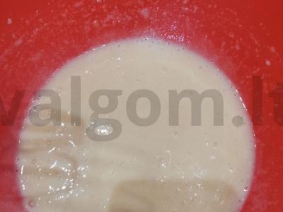 Kakaos „Zebra“ keksiukai Žingsnis 3