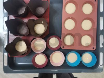 Kakaos „Zebra“ keksiukai Žingsnis 13