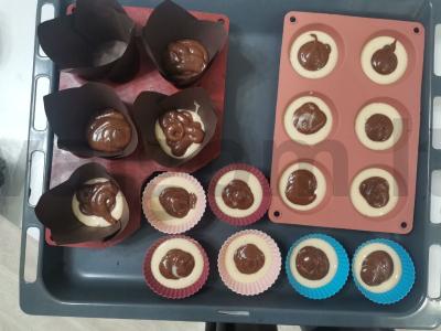 Kakaos „Zebra“ keksiukai Žingsnis 14