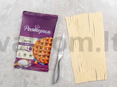 Obuolių sluoksniai Žingsnis 1