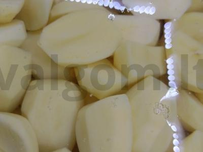 Baklažanų ir vištienos sriuba Žingsnis 3