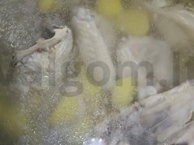 Baklažanų ir vištienos sriuba Žingsnis 4