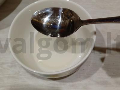 Daržovių salotas su mocarela augaliniame aliejuje Žingsnis 6