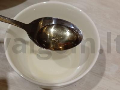 Daržovių salotas su mocarela augaliniame aliejuje Žingsnis 7