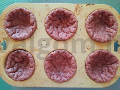 Braškės keksiukai „Vegetariški“ Žingsnis 4