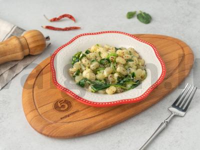 Bulvių gnocchi su sūriu pagrindine nuotrauka