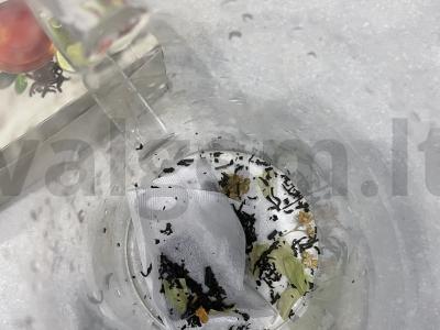 Tvirtas autorinis arbata „Hortenzija“ Žingsnis 2