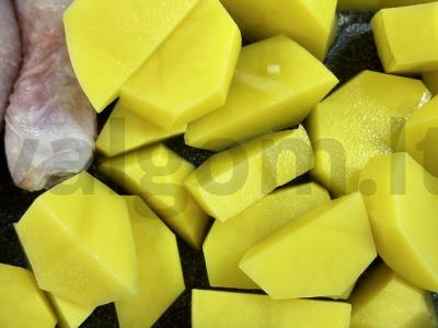 Troškinti bulvės su blauzdomis vakarienei Žingsnis 2