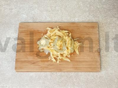 Blynai su moliūgu ir obuoliu Žingsnis 2