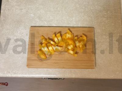 Sultingas salotas su rukola ir avokadu Žingsnis 2